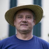 gardener and flowers